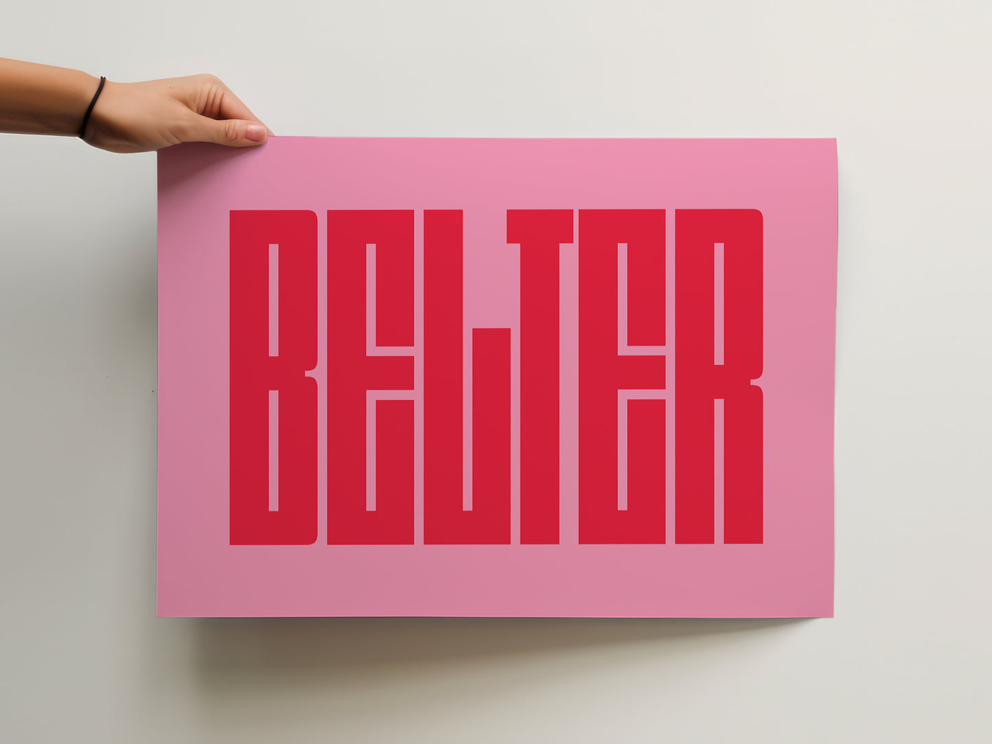 Belter Scottish Belter Fine Art Poster Print
